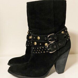 Guess - Black suede and size 8.5